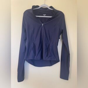 Old Navy Women's Navy Blue Zip-Up Hoodie